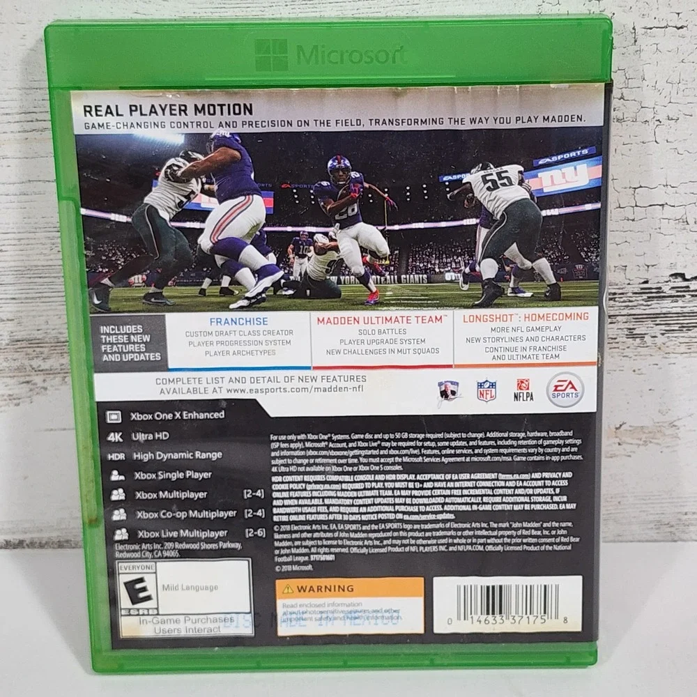 Madden NFL 19 Xbox One - Tested‎
